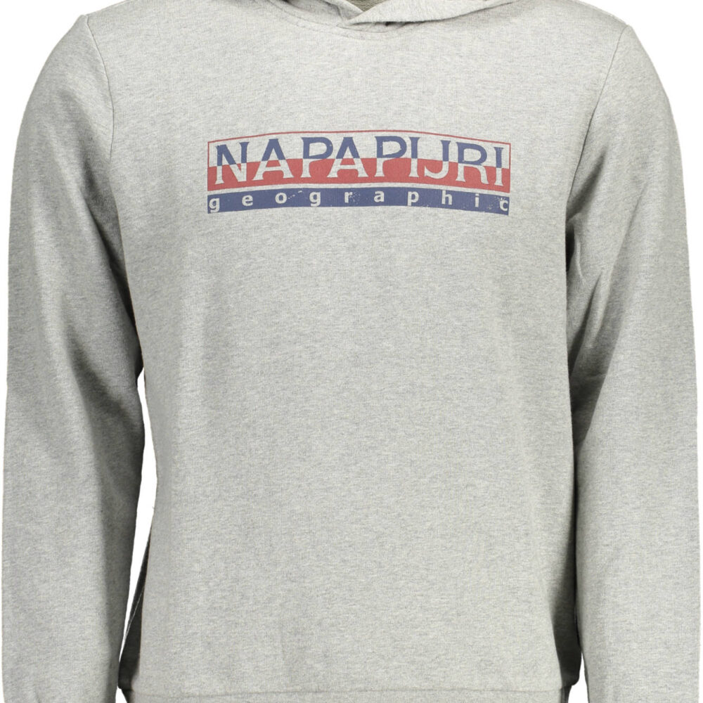NAPAPIJRI FELPA SENZA ZIP UOMO GRIGIO