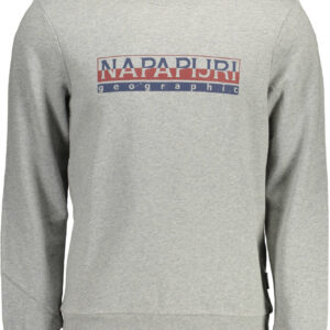 NAPAPIJRI FELPA SENZA ZIP UOMO GRIGIO