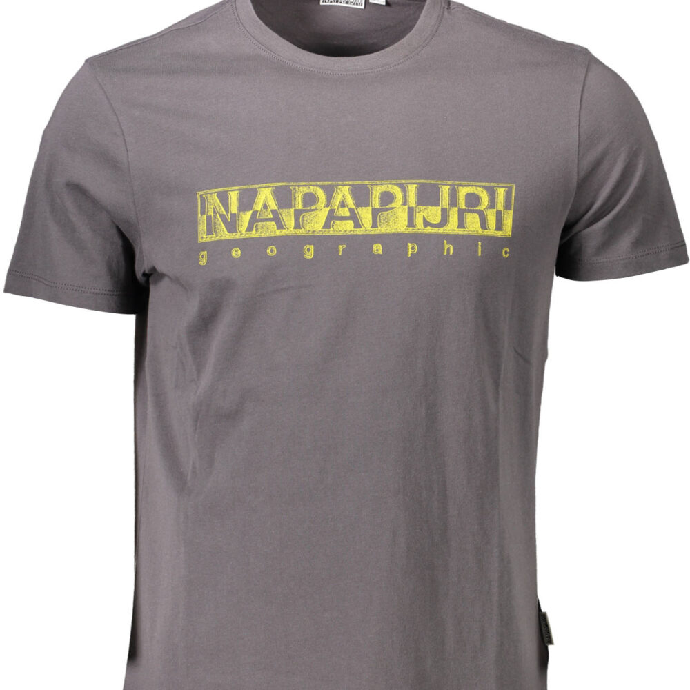 NAPAPIJRI T-SHIRT MANICHE CORTE UOMO GRIGIO