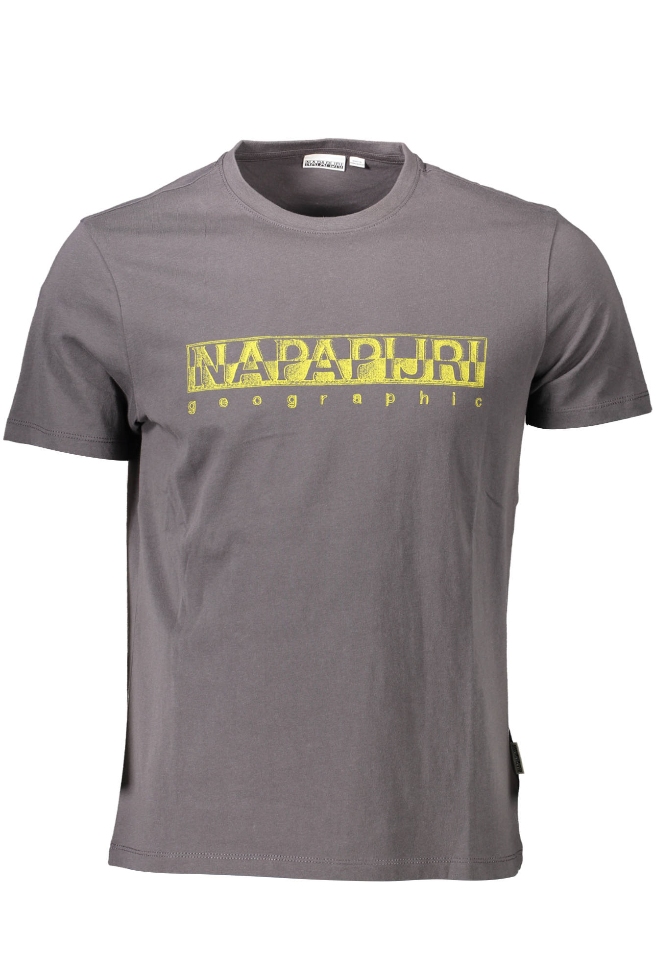NAPAPIJRI T-SHIRT MANICHE CORTE UOMO GRIGIO