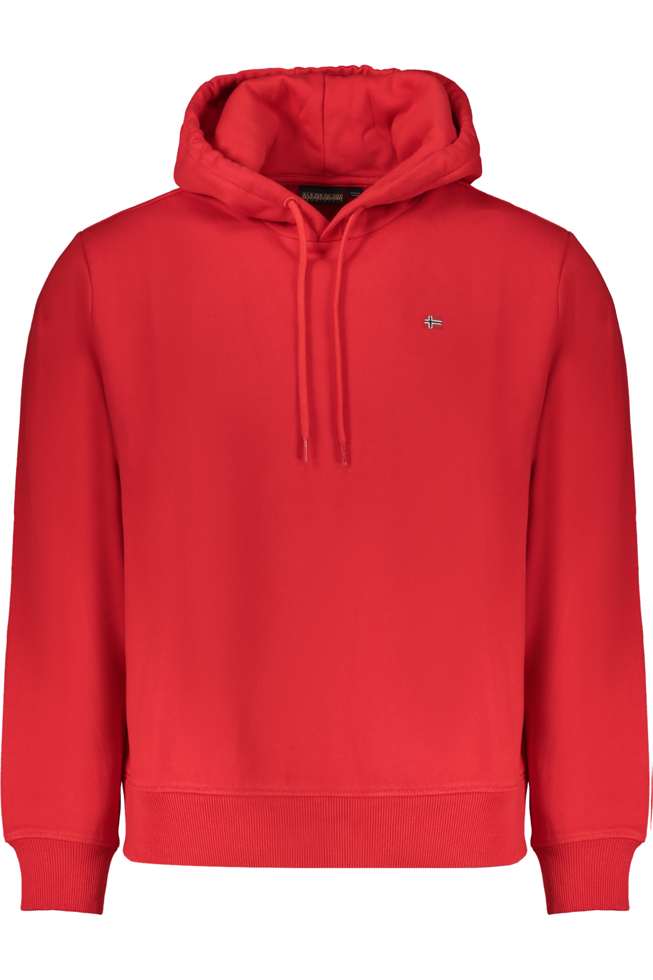 NAPAPIJRI FELPA SENZA ZIP UOMO ROSSO