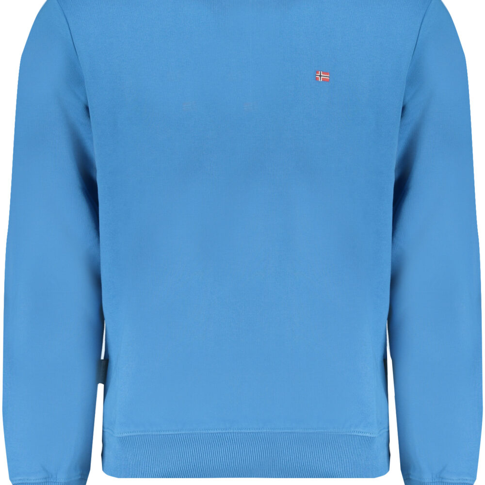 NAPAPIJRI FELPA SENZA ZIP UOMO BLU