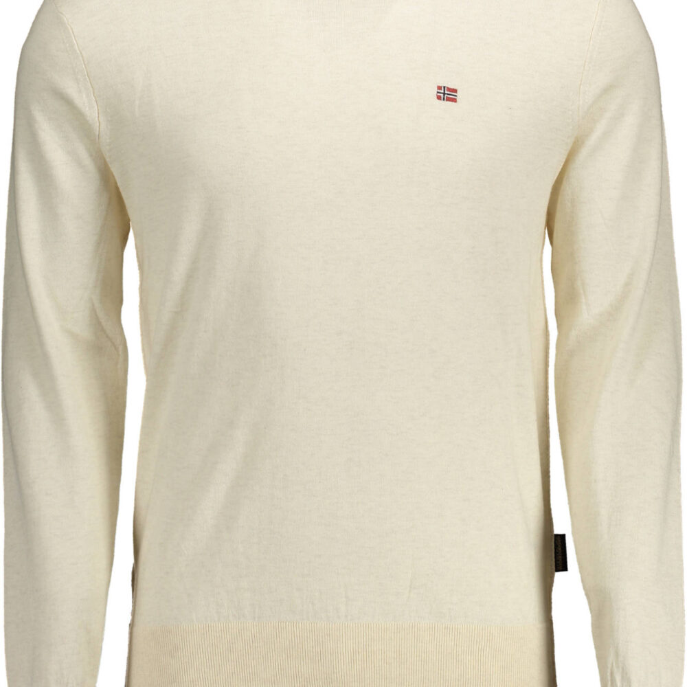 NAPAPIJRI MAGLIA UOMO BEIGE