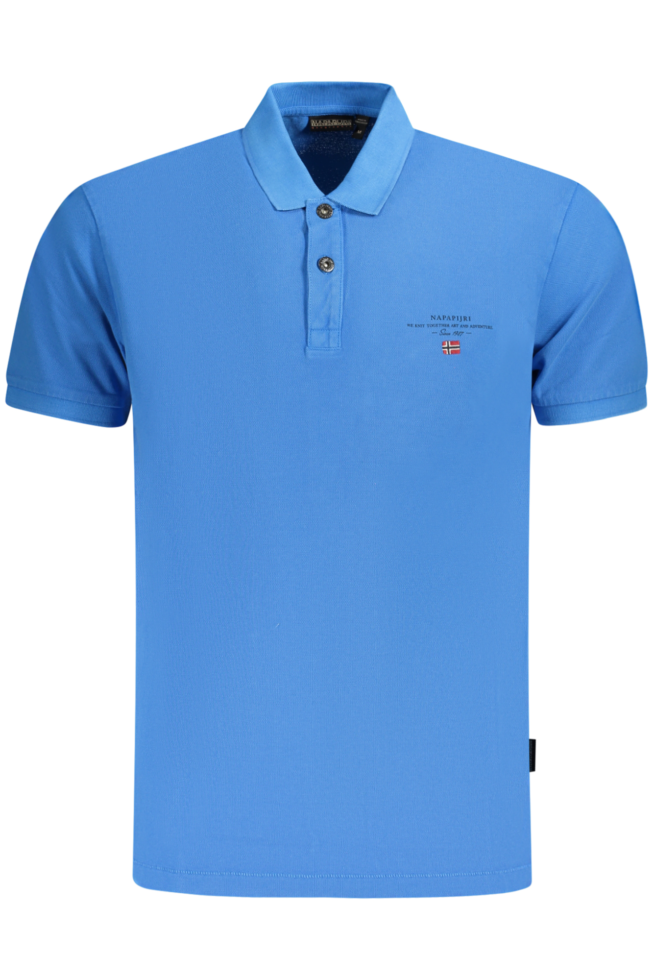 NAPAPIJRI POLO MANICHE CORTE UOMO BLU