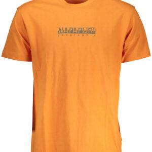 NAPAPIJRI T-SHIRT MANICHE CORTE UOMO ARANCIO