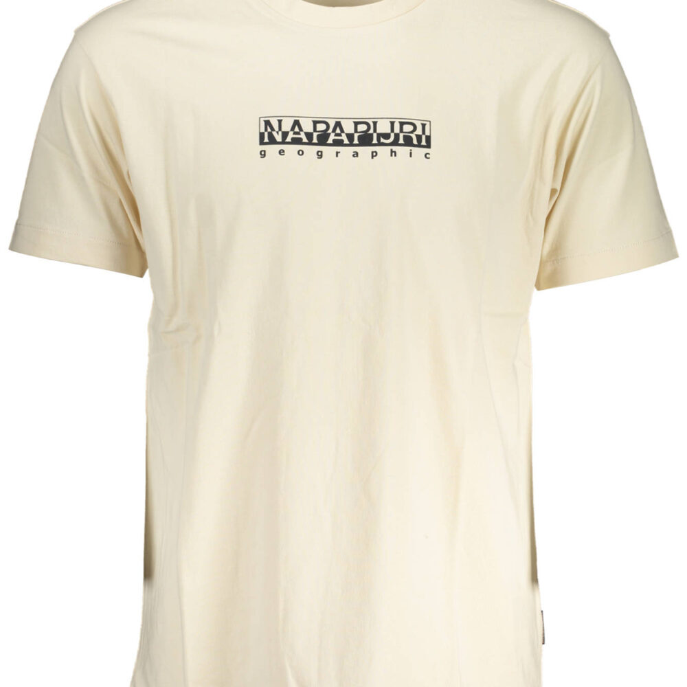 NAPAPIJRI T-SHIRT MANICHE CORTE UOMO BIANCO