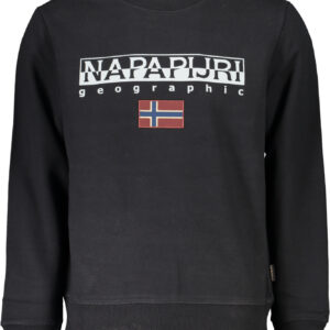 NAPAPIJRI FELPA SENZA ZIP UOMO NERO