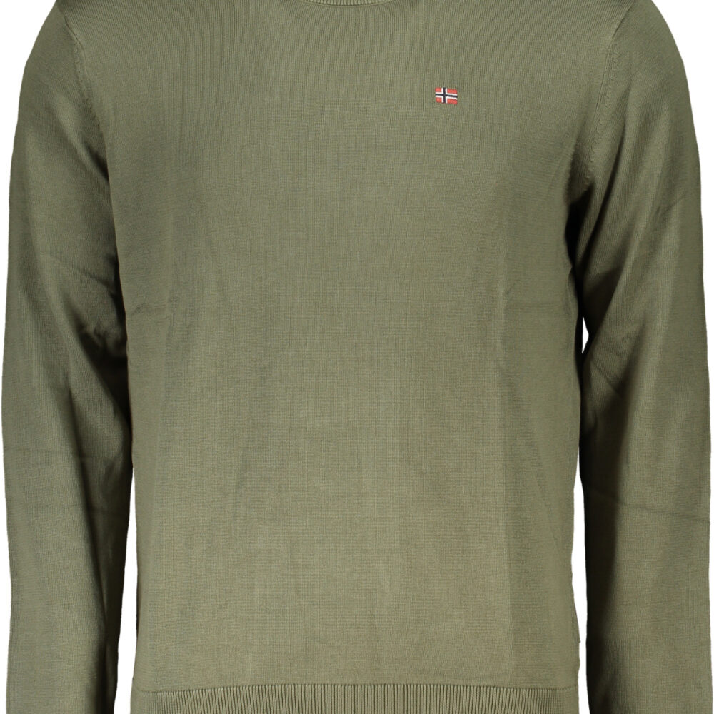NAPAPIJRI MAGLIA UOMO VERDE