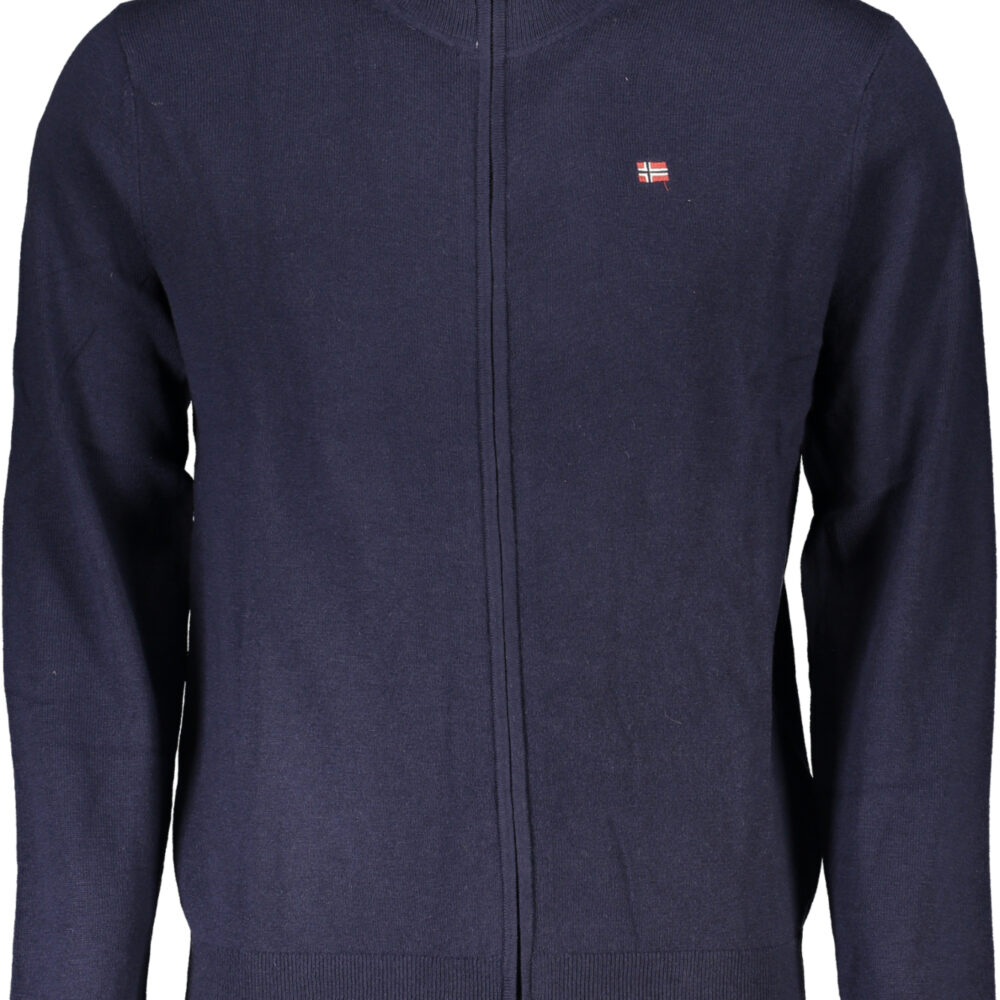 NAPAPIJRI CARDIGAN UOMO BLU