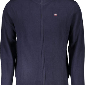 NAPAPIJRI CARDIGAN UOMO BLU