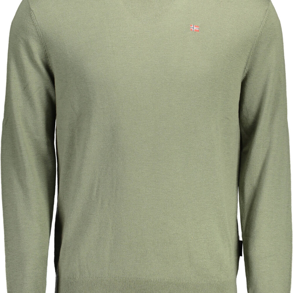 NAPAPIJRI MAGLIONE UOMO VERDE