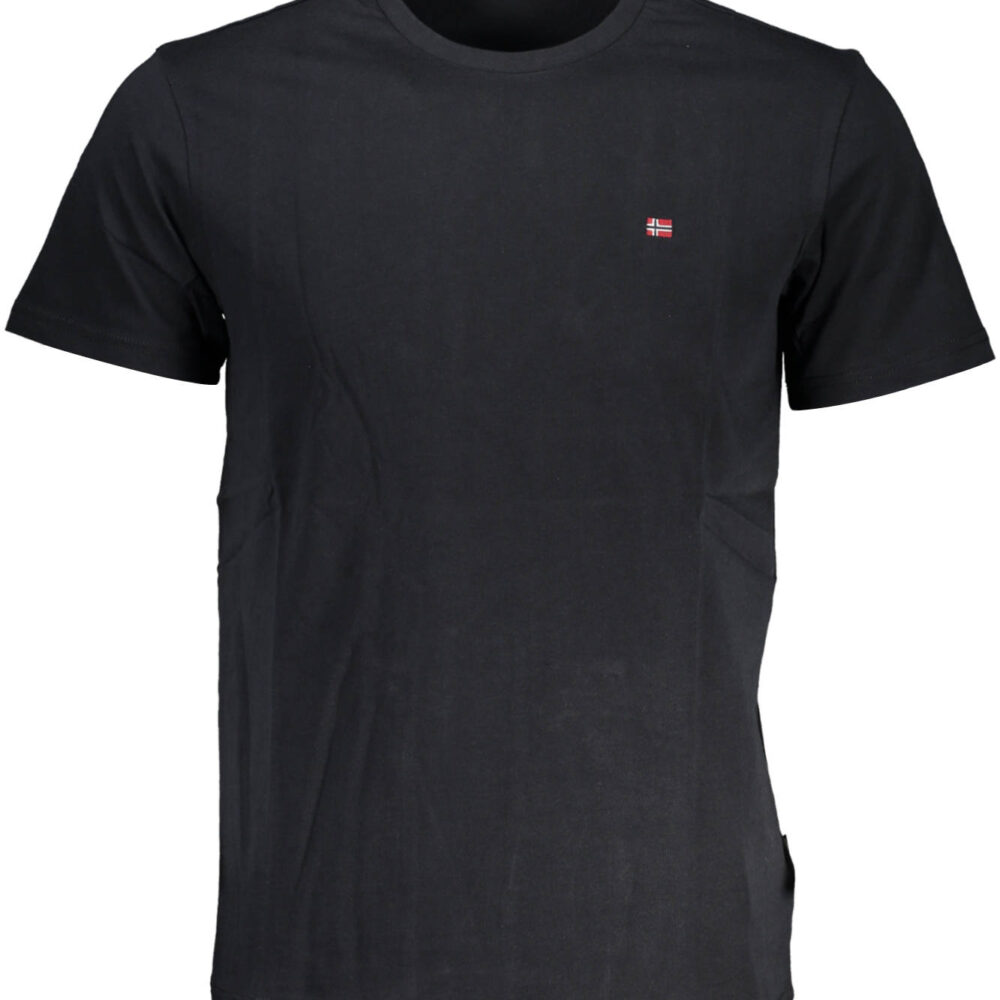 NAPAPIJRI T-SHIRT MANICHE CORTE UOMO NERO
