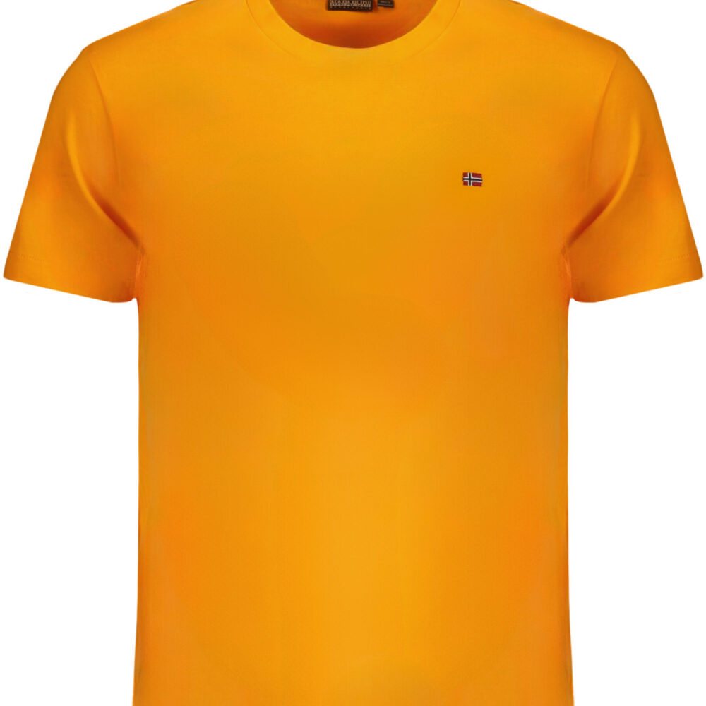 NAPAPIJRI T-SHIRT MANICHE CORTE UOMO ARANCIO
