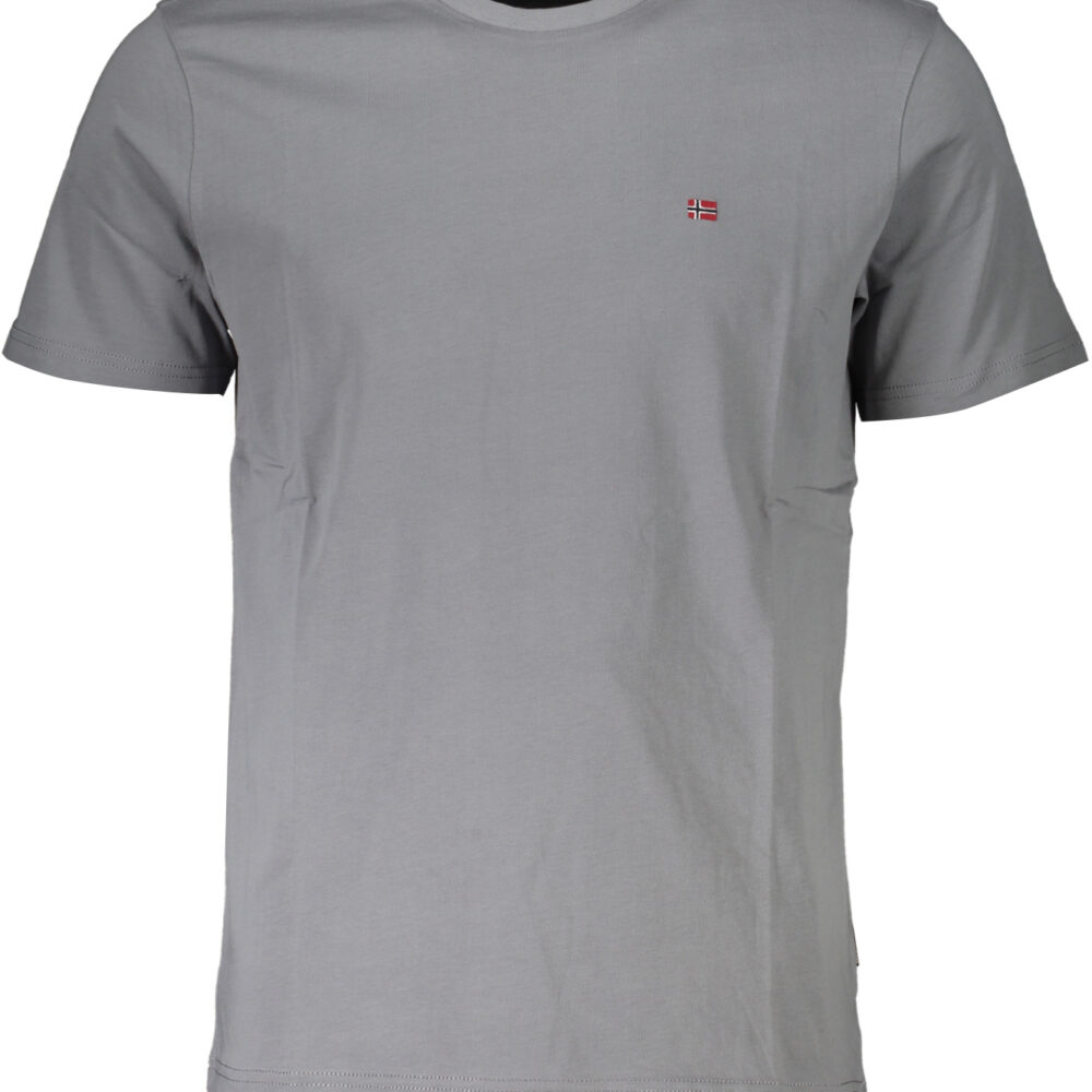 NAPAPIJRI T-SHIRT MANICHE CORTE UOMO GRIGIO