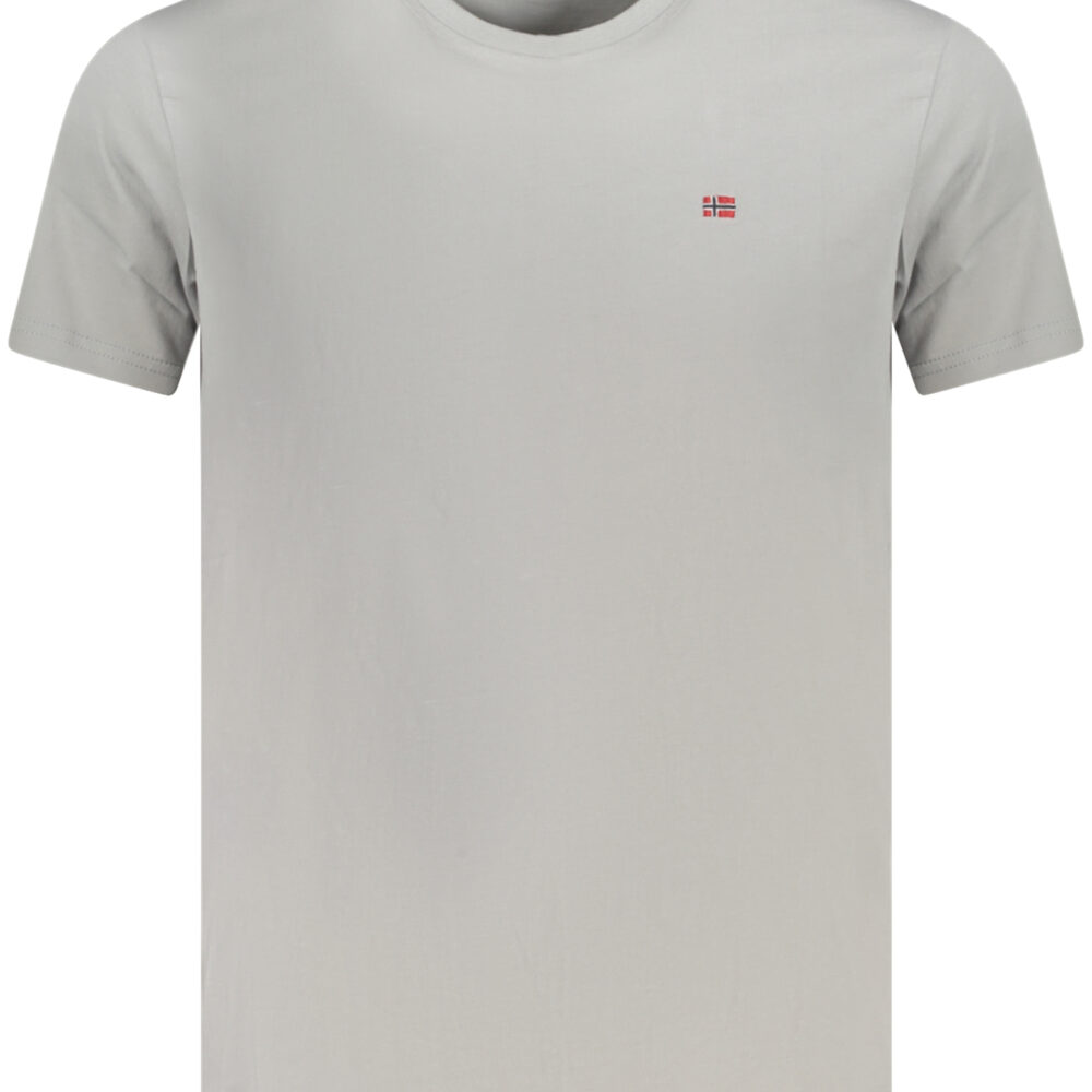 NAPAPIJRI T-SHIRT MANICHE CORTE UOMO GRIGIO