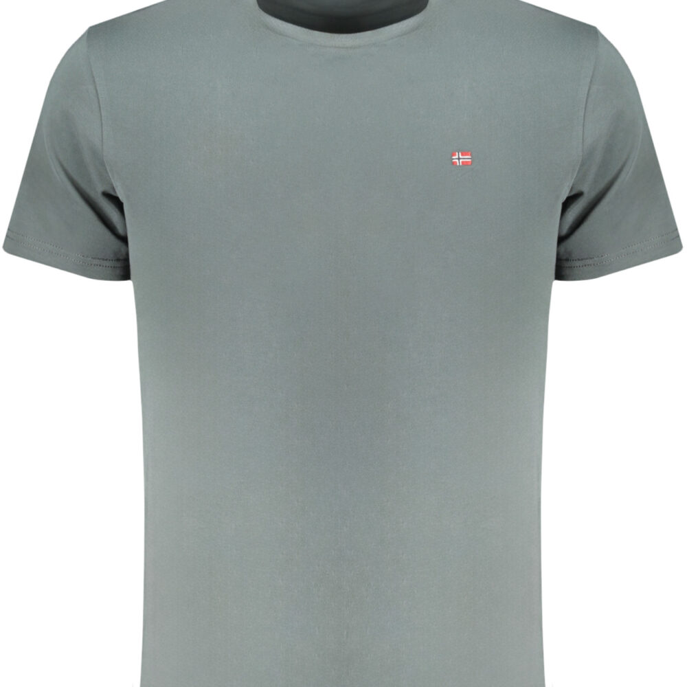 NAPAPIJRI T-SHIRT MANICHE CORTE UOMO VERDE