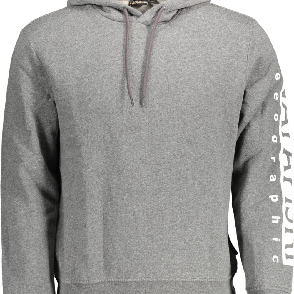 NAPAPIJRI FELPA SENZA ZIP UOMO GRIGIO