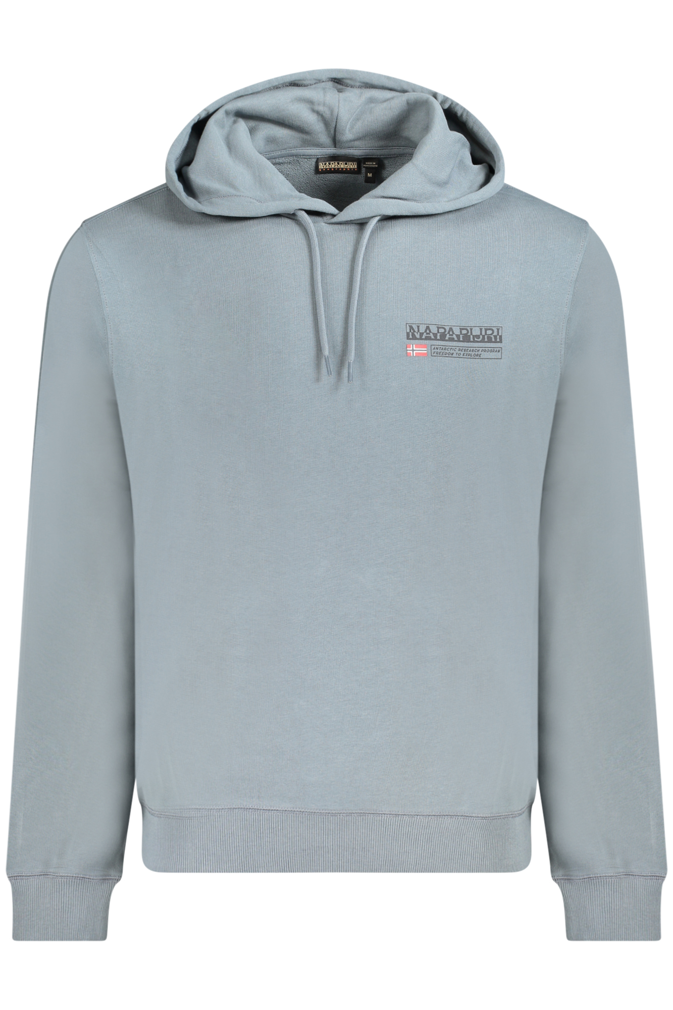 NAPAPIJRI FELPA SENZA ZIP UOMO GRIGIO