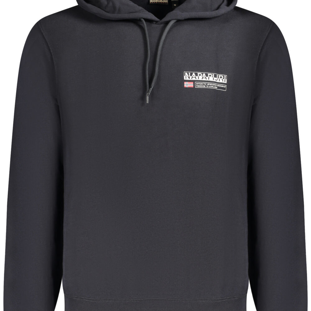 NAPAPIJRI FELPA SENZA ZIP UOMO NERO