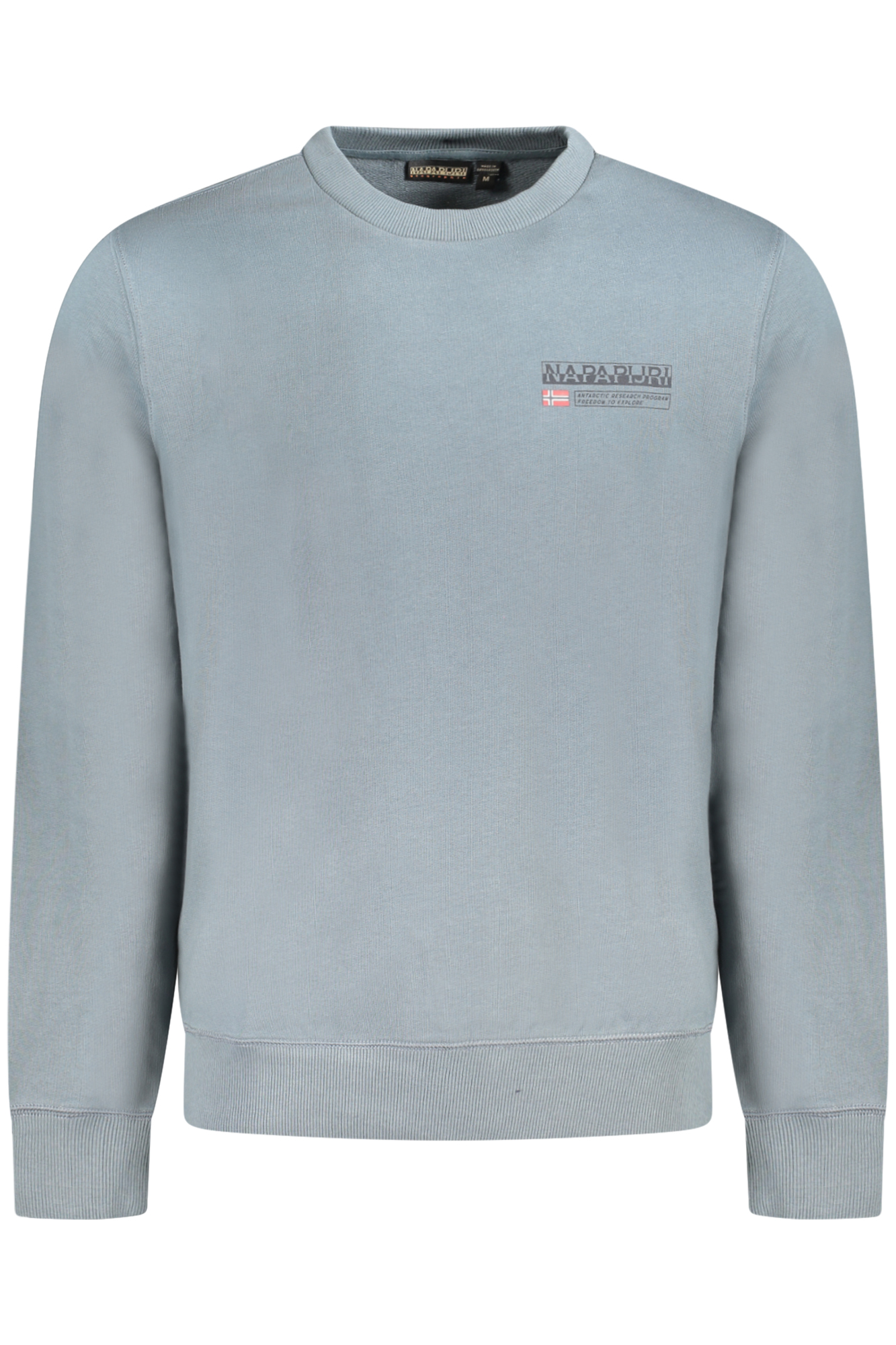 NAPAPIJRI FELPA SENZA ZIP UOMO GRIGIO
