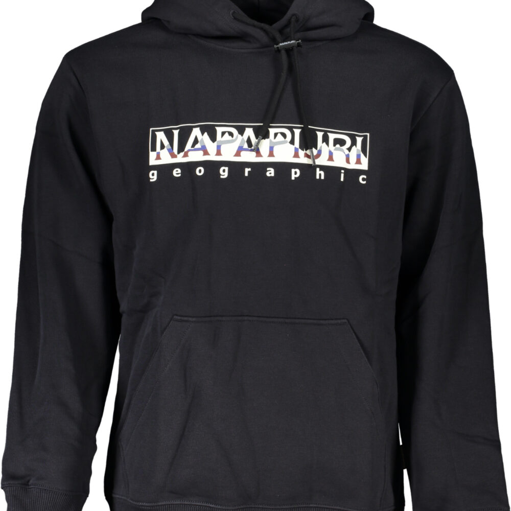 NAPAPIJRI FELPA SENZA ZIP UOMO NERO