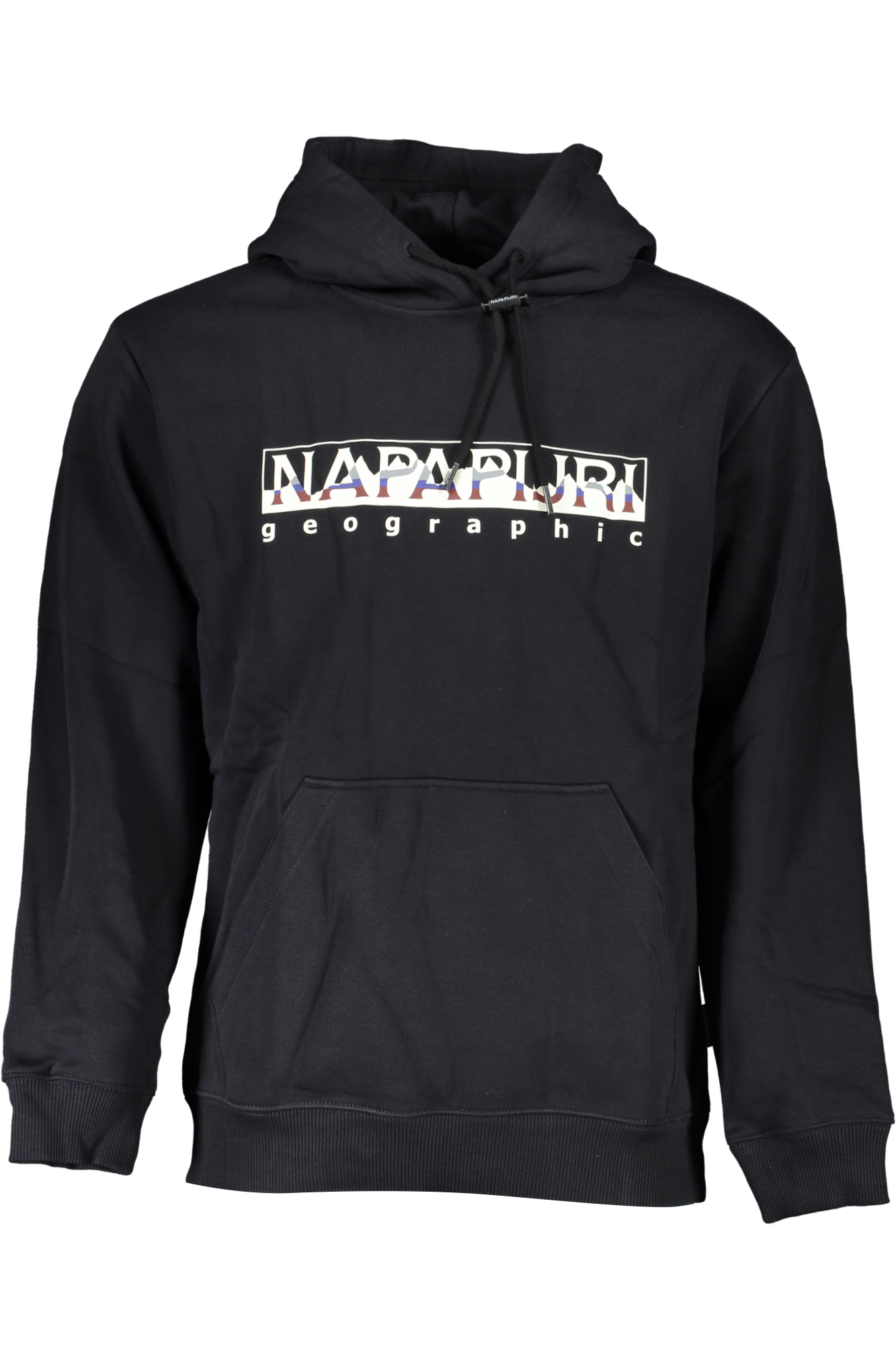 NAPAPIJRI FELPA SENZA ZIP UOMO NERO