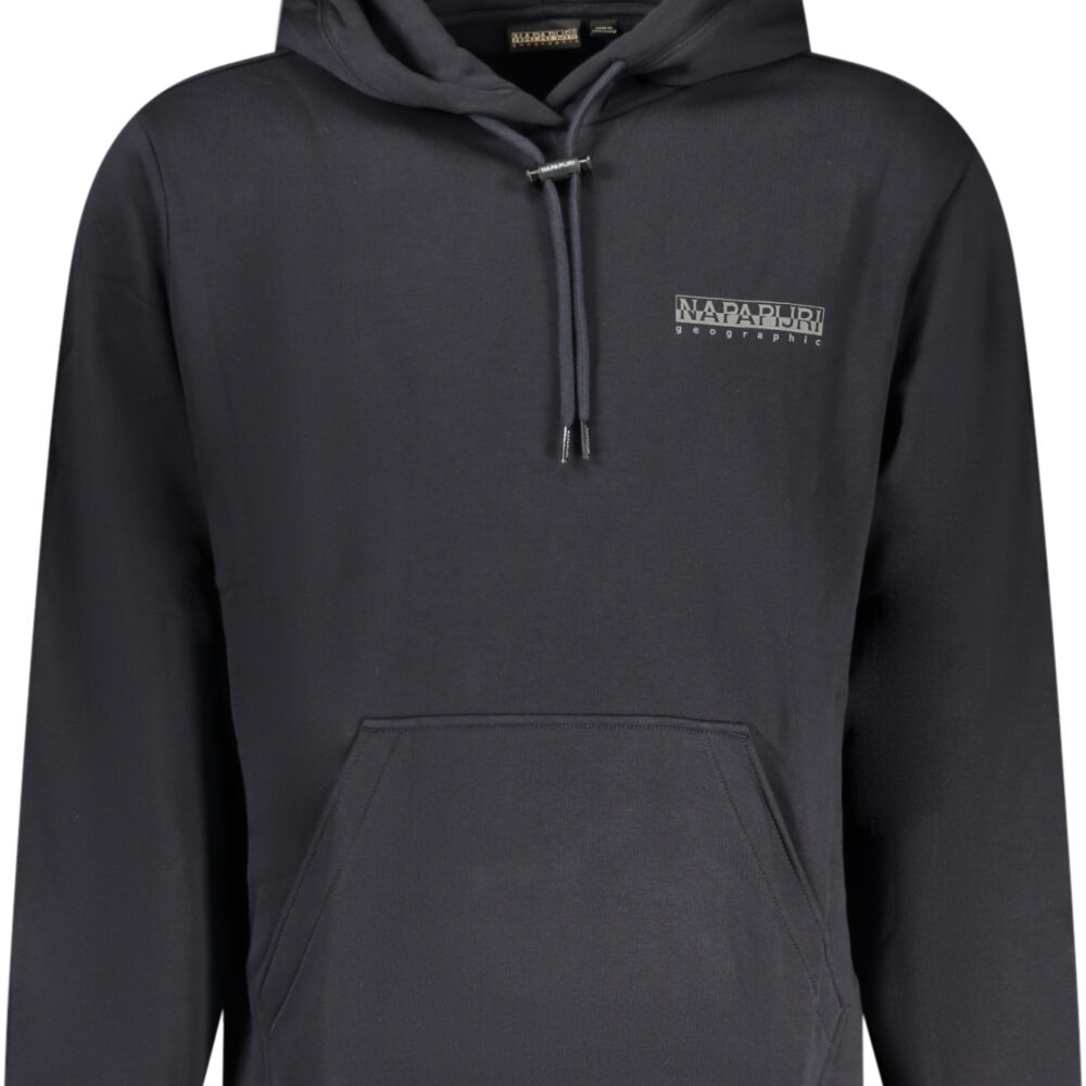 NAPAPIJRI FELPA SENZA ZIP UOMO NERO