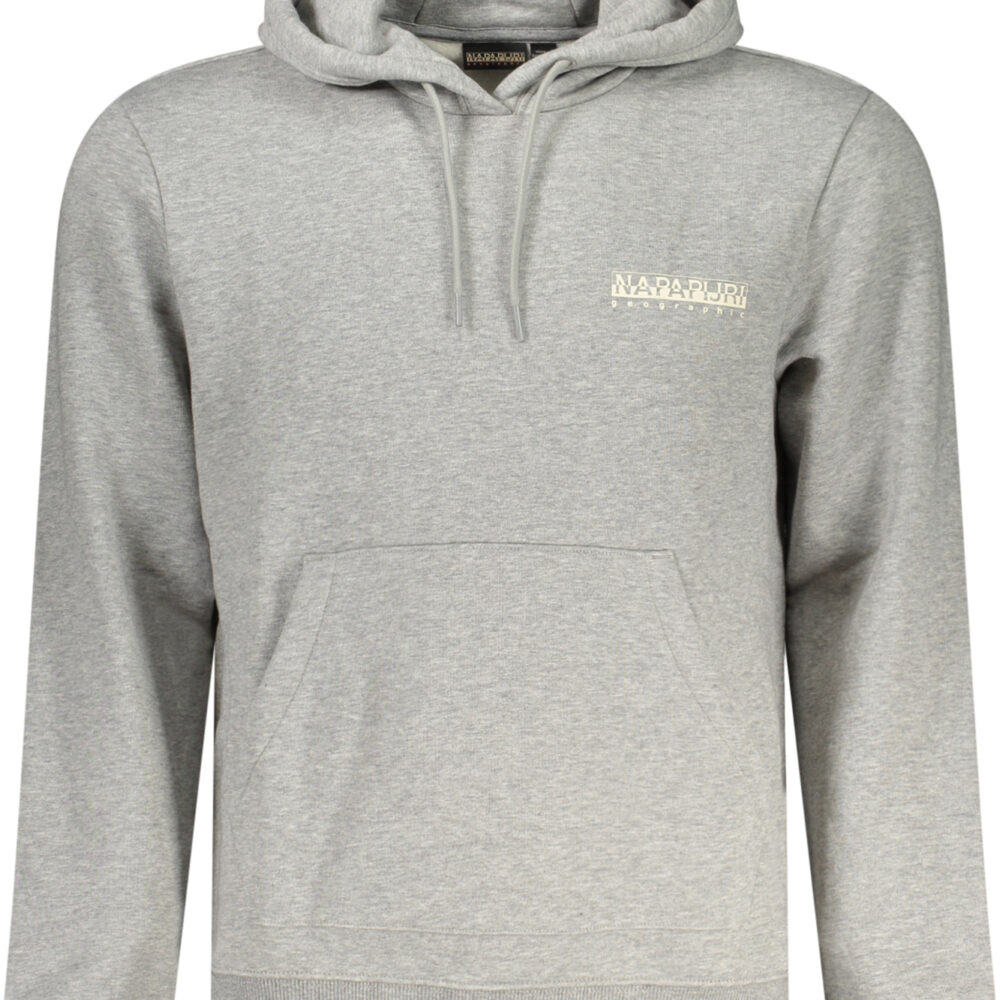 NAPAPIJRI FELPA SENZA ZIP UOMO GRIGIO