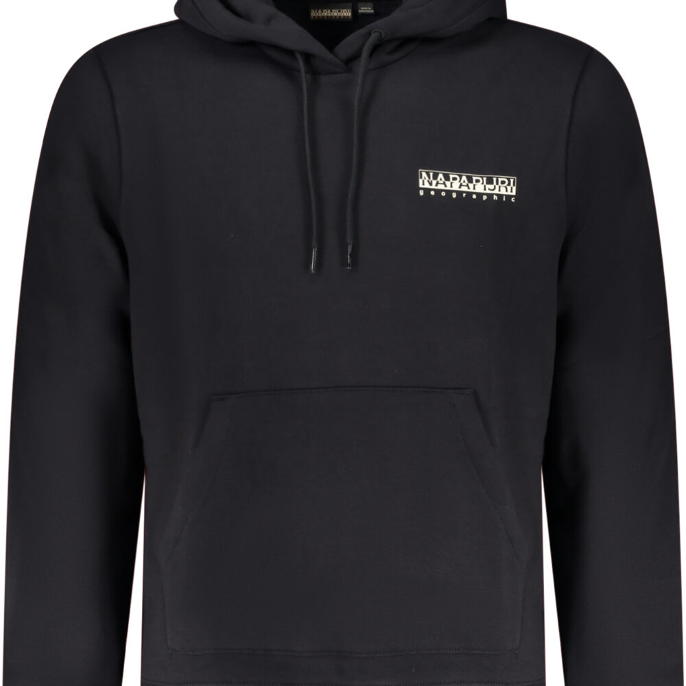 NAPAPIJRI FELPA SENZA ZIP UOMO NERO