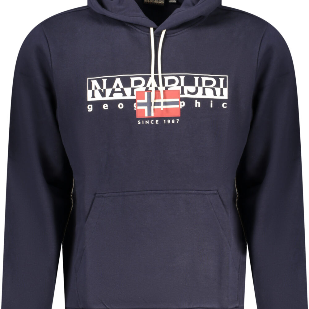 NAPAPIJRI FELPA SENZA ZIP UOMO BLU