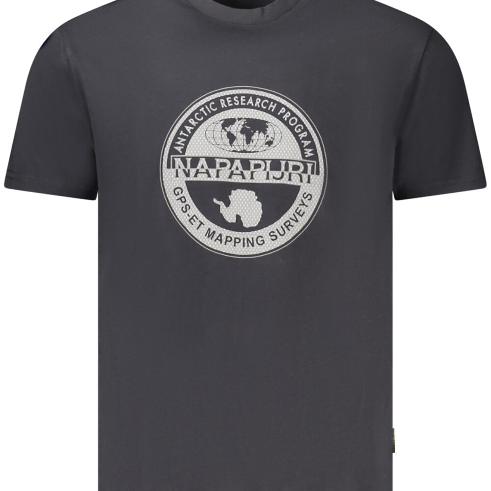NAPAPIJRI T-SHIRT MANICHE CORTE UOMO NERO
