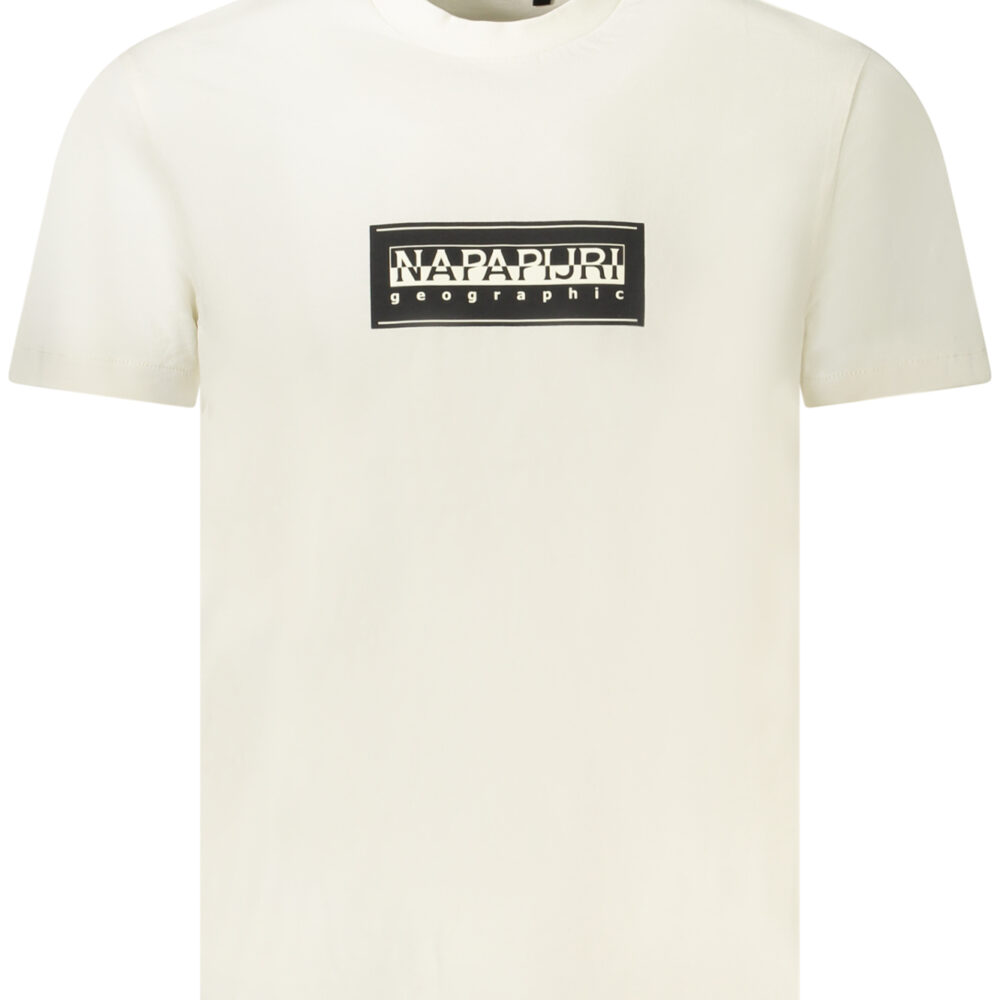 NAPAPIJRI T-SHIRT MANICHE CORTE UOMO BIANCO