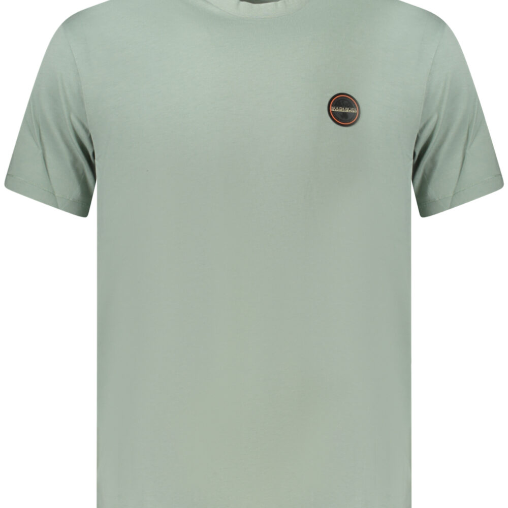 NAPAPIJRI T-SHIRT MANICHE CORTE UOMO VERDE