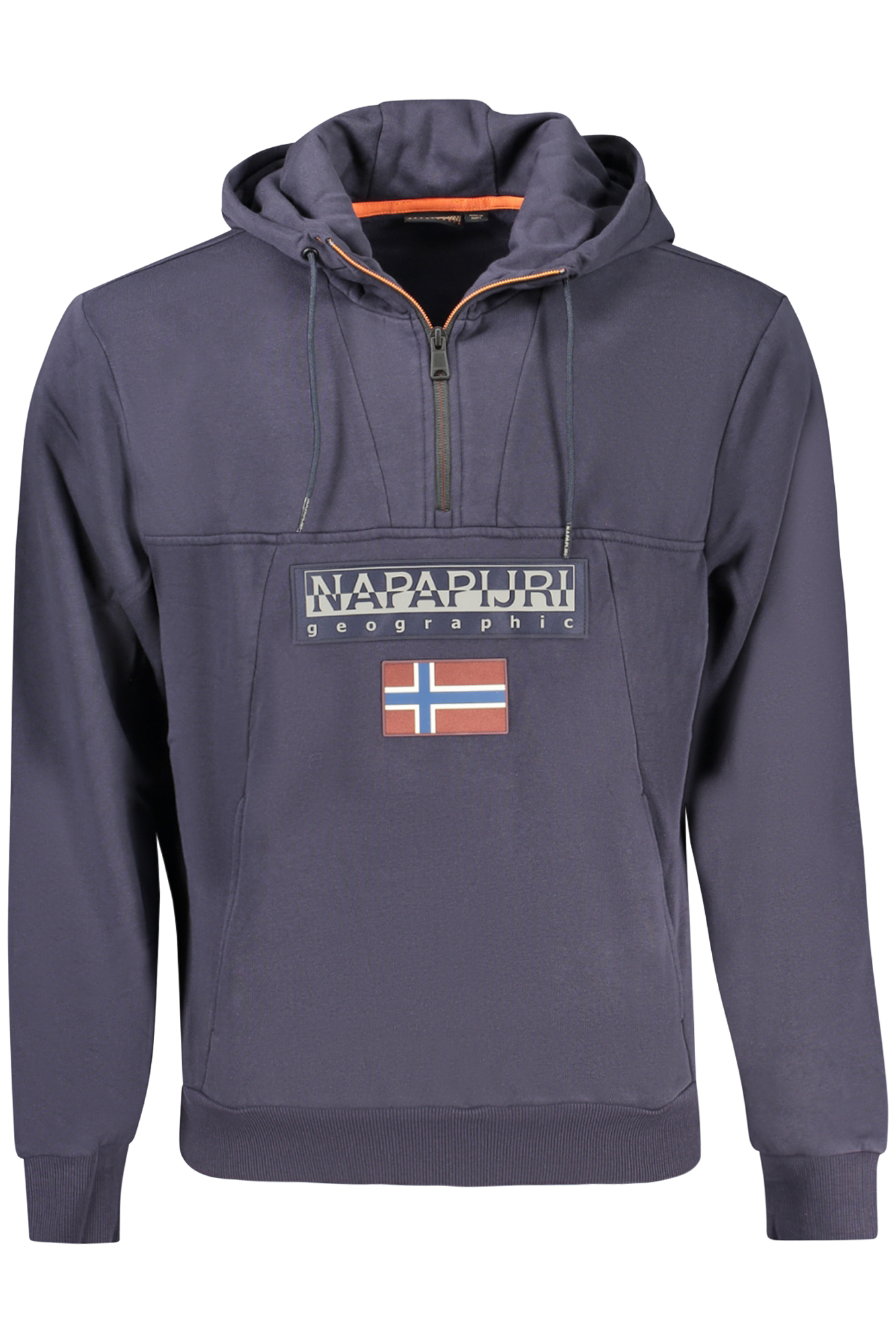 NAPAPIJRI FELPA SENZA ZIP UOMO BLU