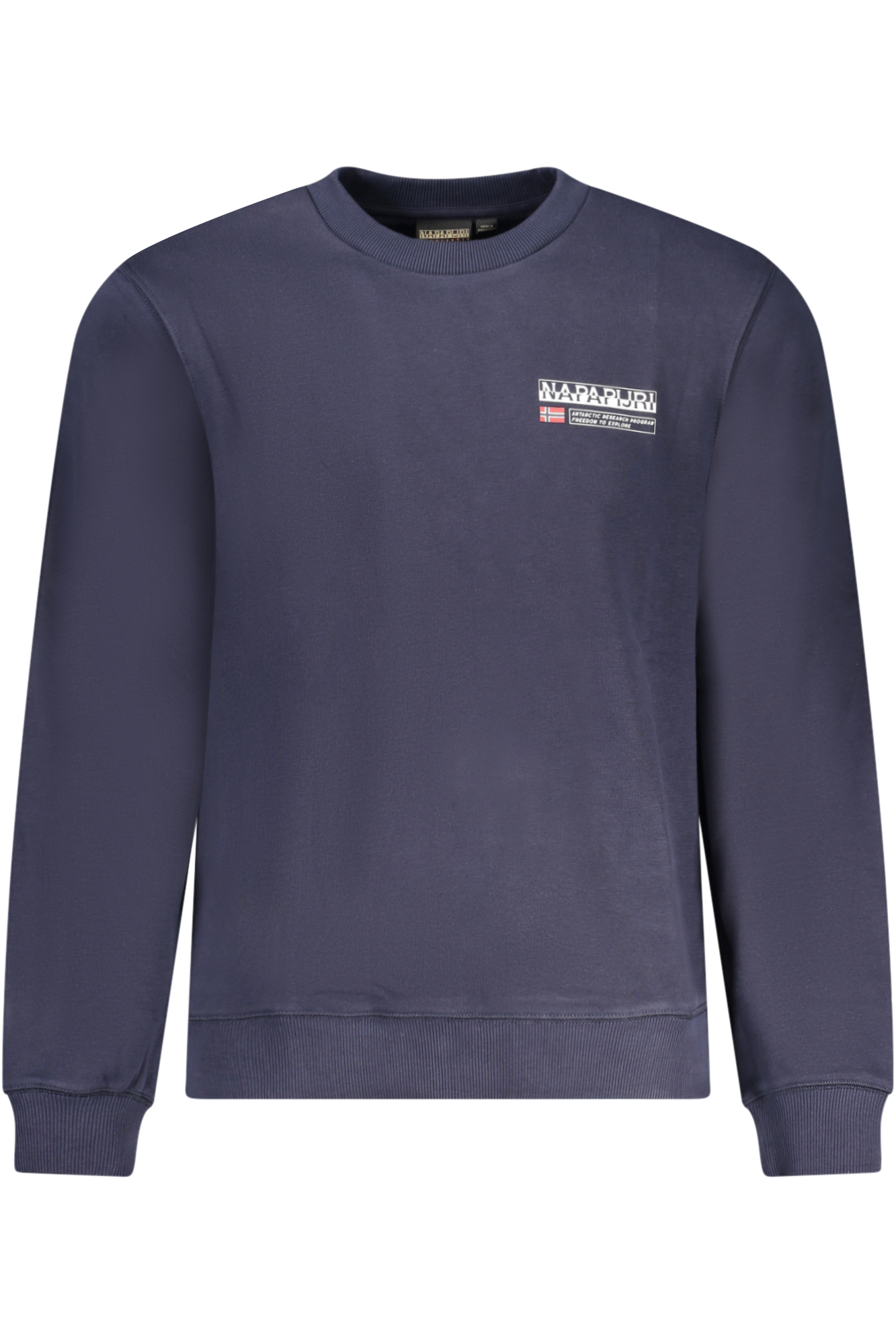 NAPAPIJRI FELPA SENZA ZIP UOMO BLU