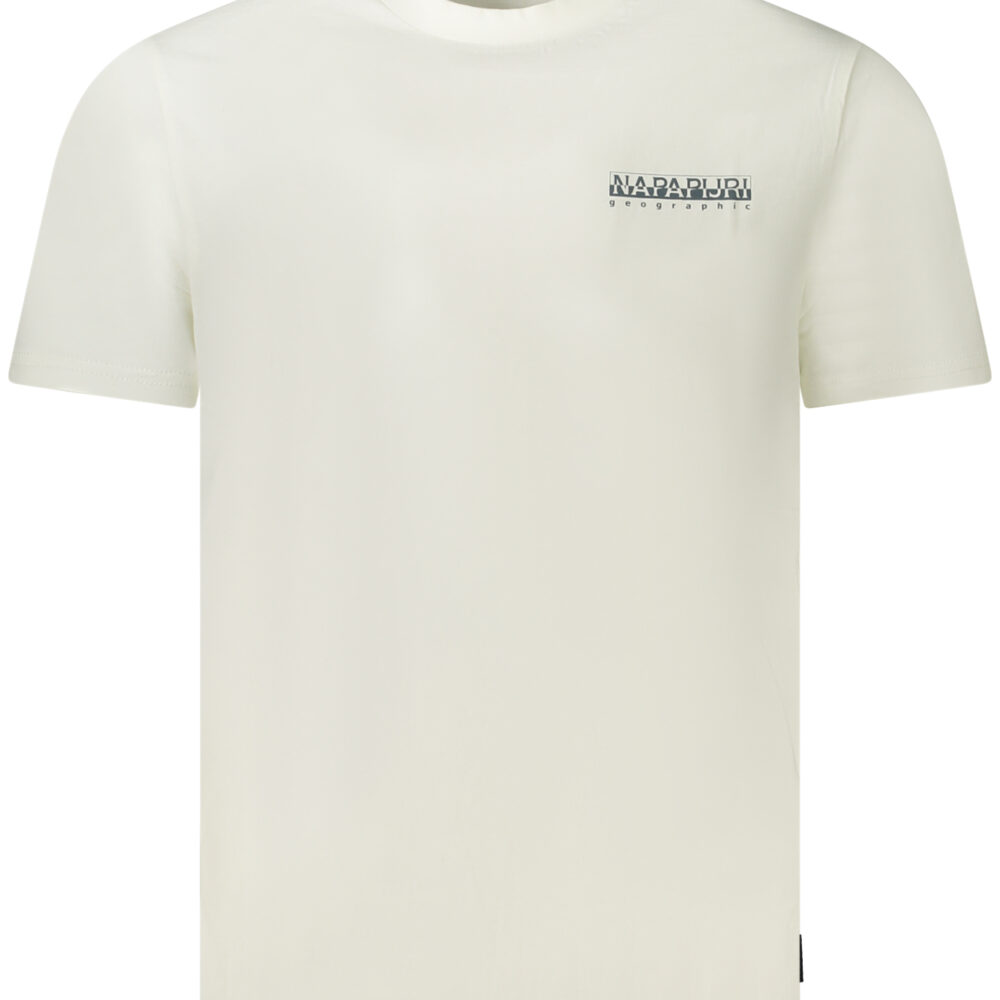 NAPAPIJRI T-SHIRT MANICHE CORTE UOMO BIANCO