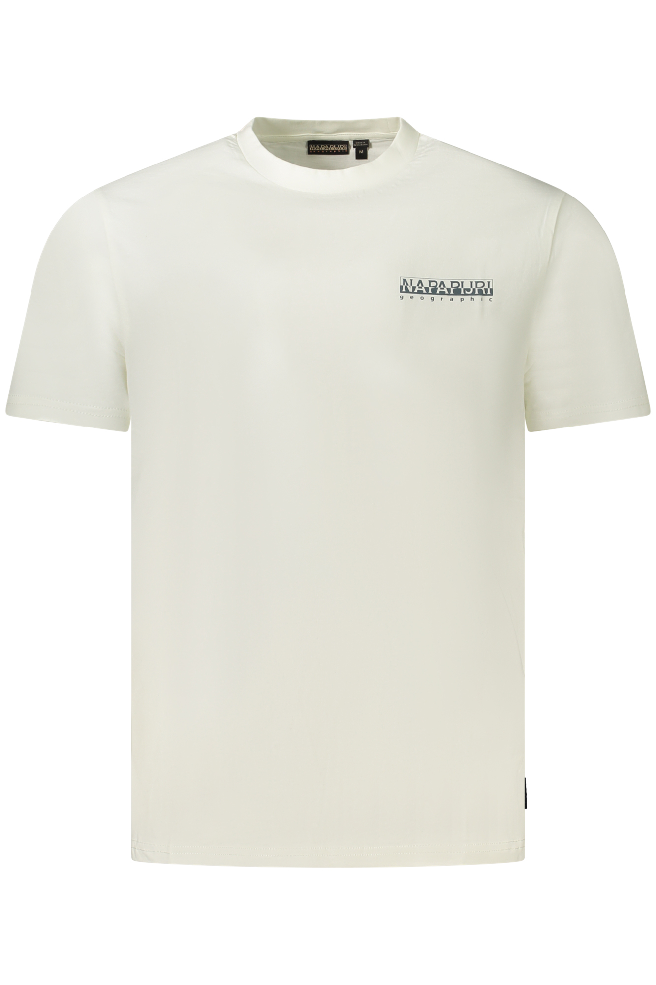 NAPAPIJRI T-SHIRT MANICHE CORTE UOMO BIANCO