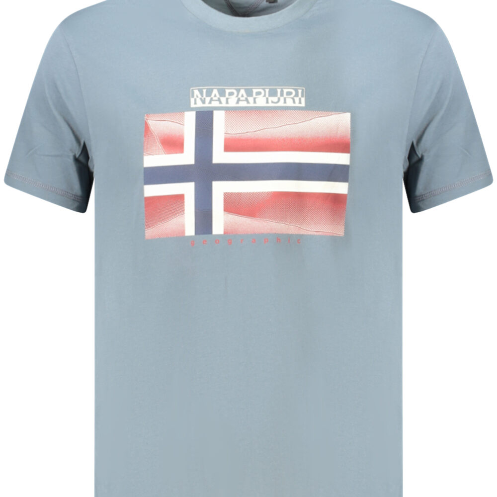 NAPAPIJRI T-SHIRT MANICHE CORTE UOMO GRIGIO