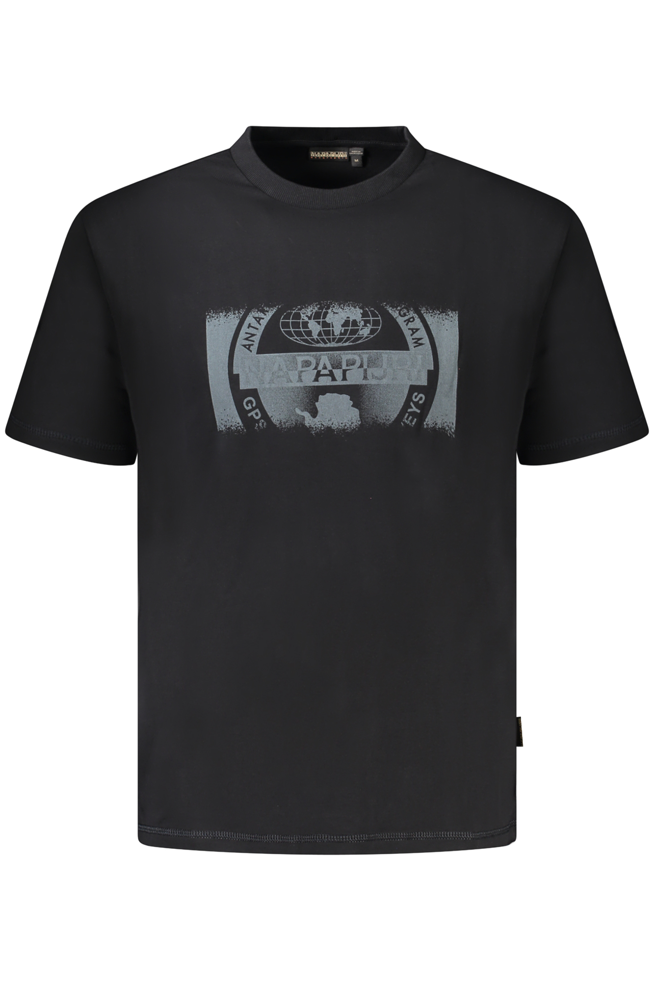 NAPAPIJRI T-SHIRT MANICHE CORTE UOMO NERO