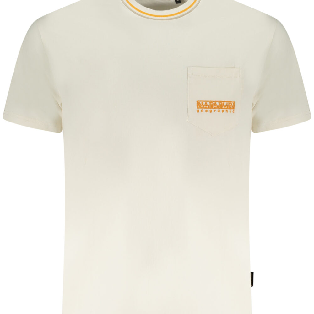 NAPAPIJRI T-SHIRT MANICHE CORTE UOMO BIANCO