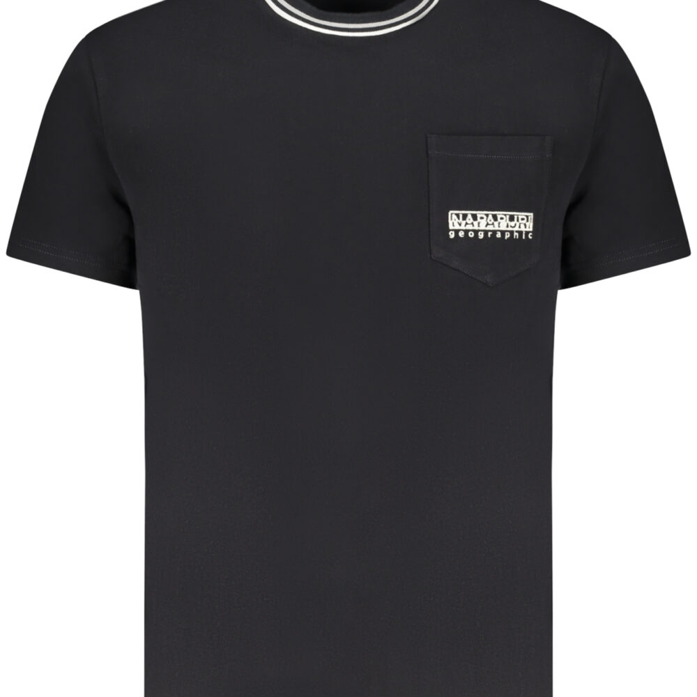 NAPAPIJRI T-SHIRT MANICHE CORTE UOMO NERO