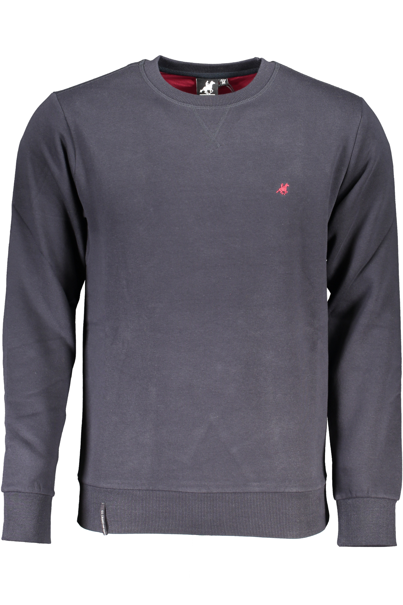 U.S. GRAND POLO FELPA SENZA ZIP UOMO BLU