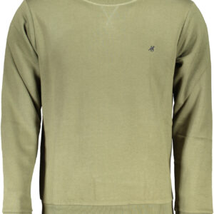 U.S. GRAND POLO FELPA SENZA ZIP UOMO VERDE