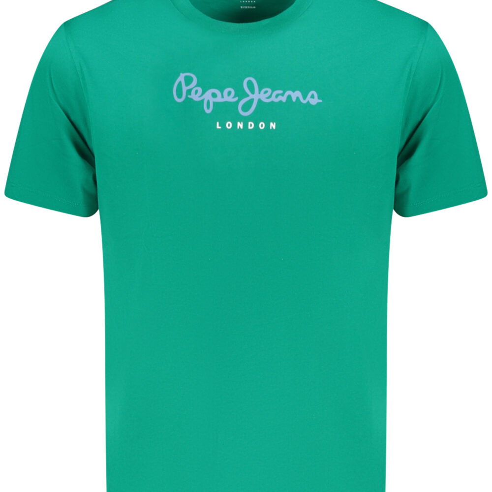 PEPE JEANS T-SHIRT MANICHE CORTE UOMO VERDE