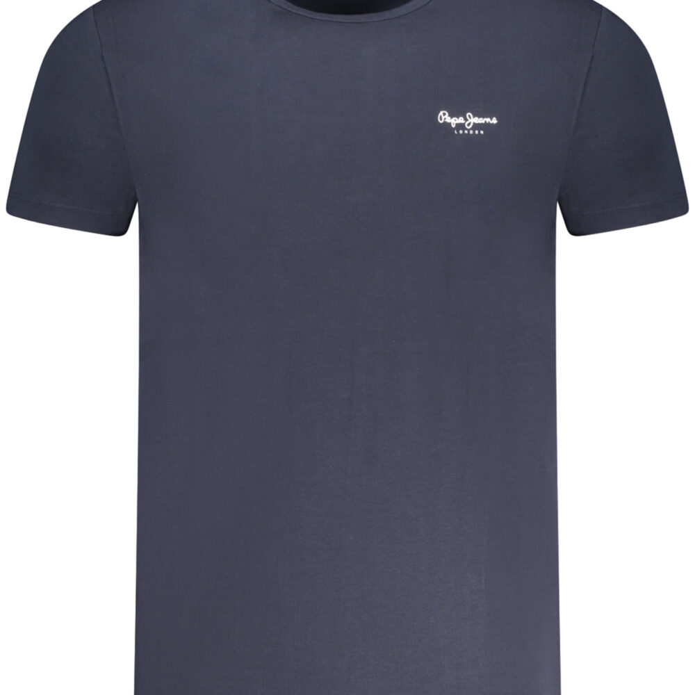PEPE JEANS T-SHIRT MANICHE CORTE UOMO BLU