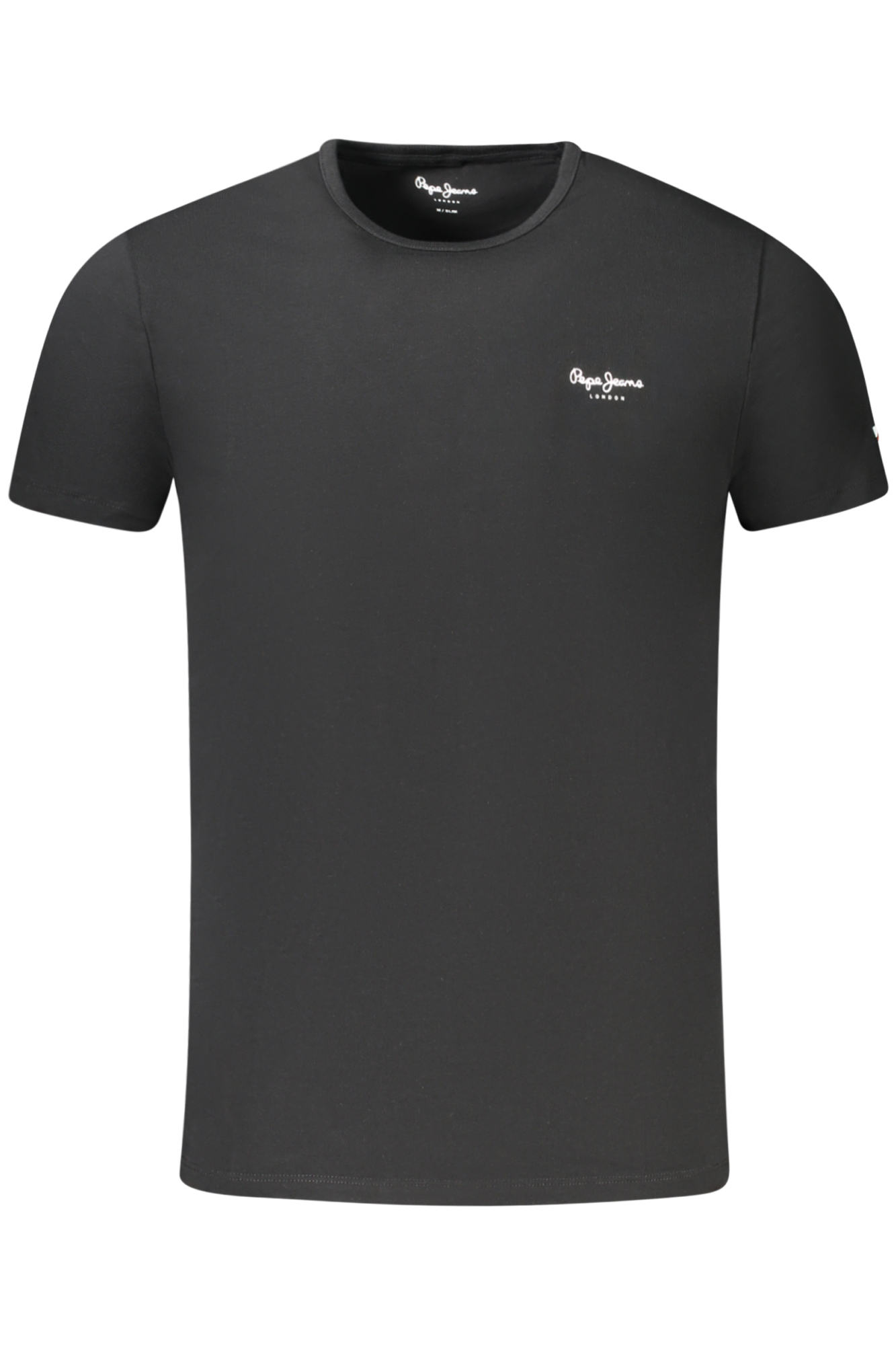 PEPE JEANS T-SHIRT MANICHE CORTE UOMO NERO