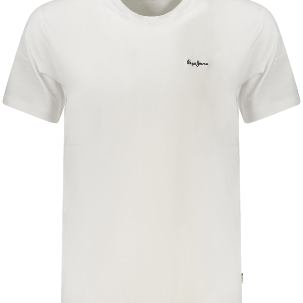 PEPE JEANS T-SHIRT MANICHE CORTE UOMO BIANCO