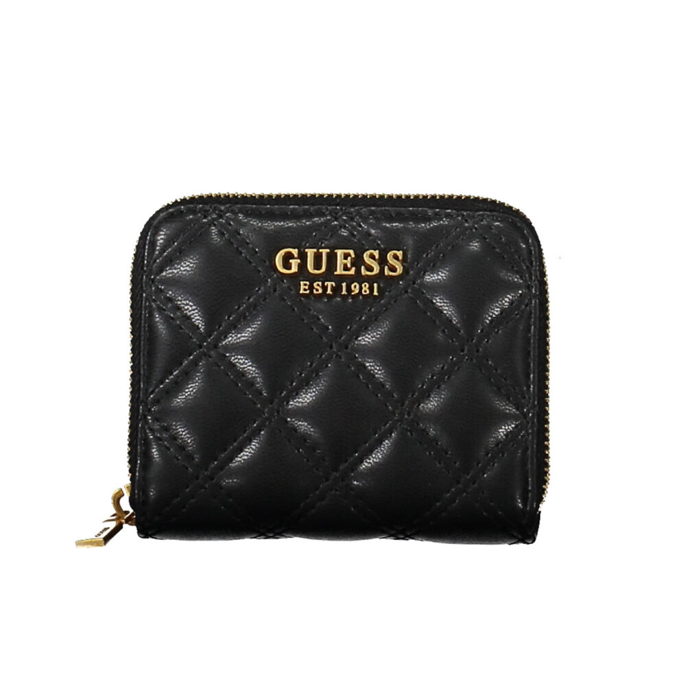 GUESS JEANS PORTAFOGLIO DONNA NERO