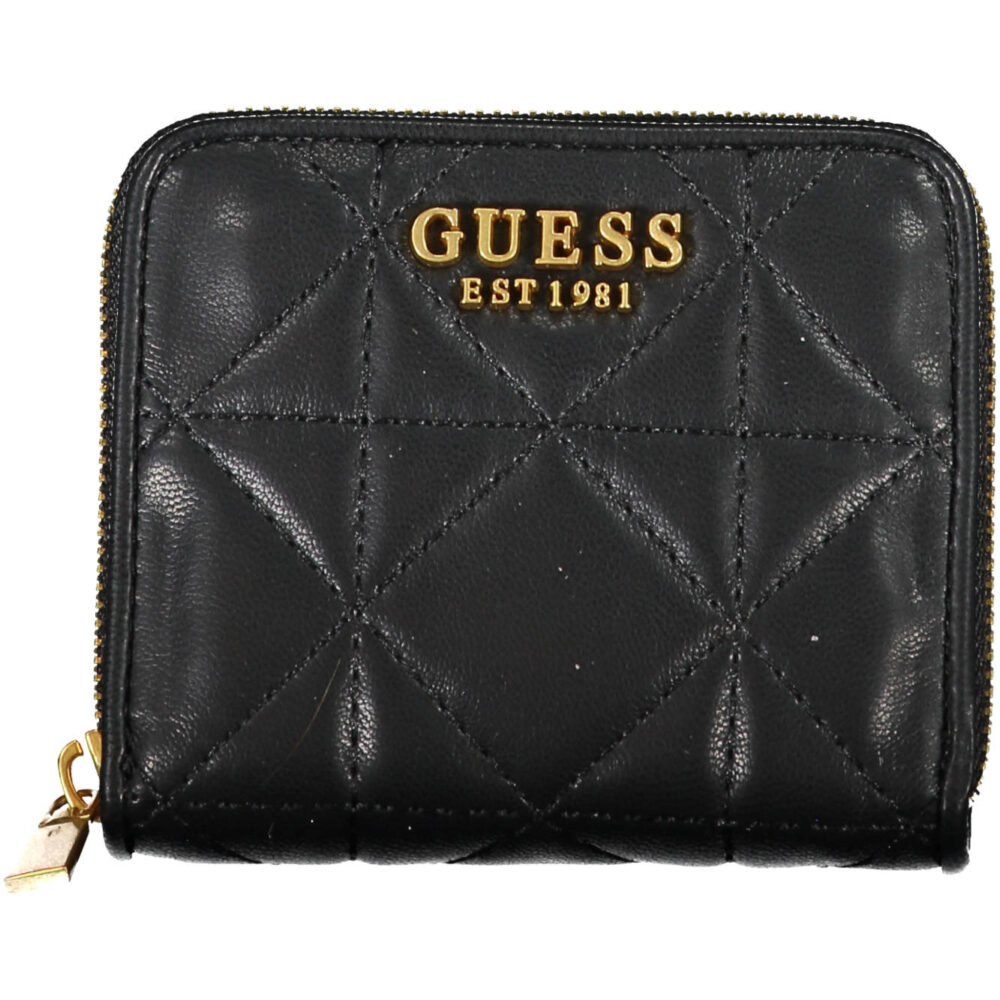 GUESS JEANS PORTAFOGLIO DONNA NERO