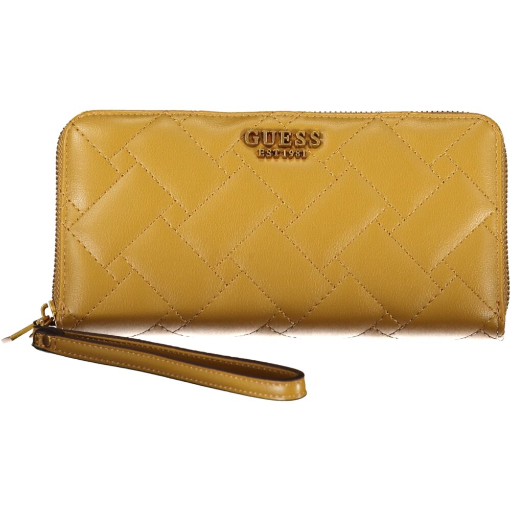 GUESS JEANS PORTAFOGLIO DONNA GIALLO